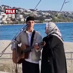 Yaşlı kadının 'Yorgun Yıllarım' performansı büyük ilgi topladı