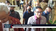 Ganjar Bertemu Sandiaga Uno, Sinyal Duet ?