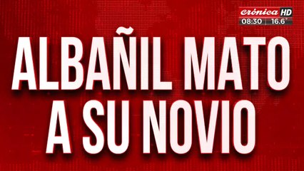 Albañil asesinó a su novio a puñaladas