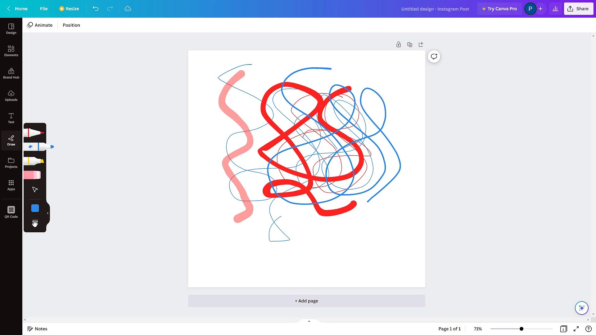 ⁣Canva Course Section 48 Using Draw Tool