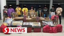 Johor cops nab 36 for selling prohibited fireworks