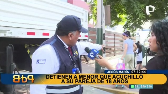 Intento de feminicidio en Jesús María: detienen a menor que acuchilló a su pareja de 18 años