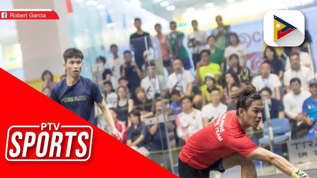Robert Garcia at PH Squash Team, naghahanda para sa mga international competitions