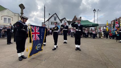 Forest of Dean sea cadets drill display