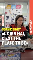 Sophie Binet (CGT), rédactrice en chef d'un jour