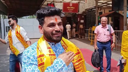 Shiv Thakare confirms participation in 'Khatron Ke Khiladi', offers prayer at Siddhivinayak temple
