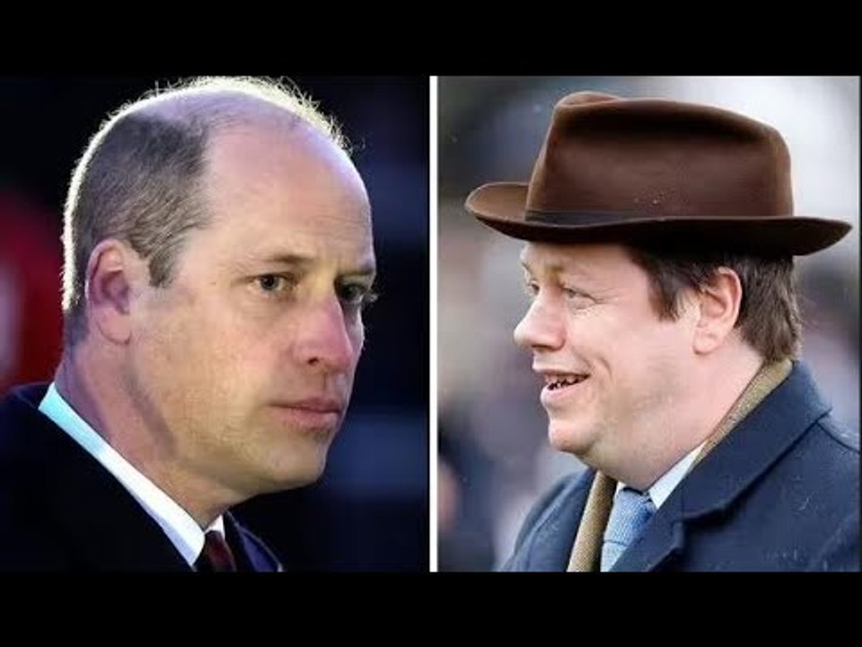 Le prince William s'appuie sur son demi-frère Tom après avoir tenté de parler de la "fermeture"