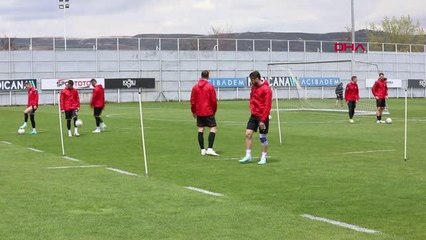 SPOR Sivasspor, Fenerbahçe maçının hazırlıklarını sürdürdü