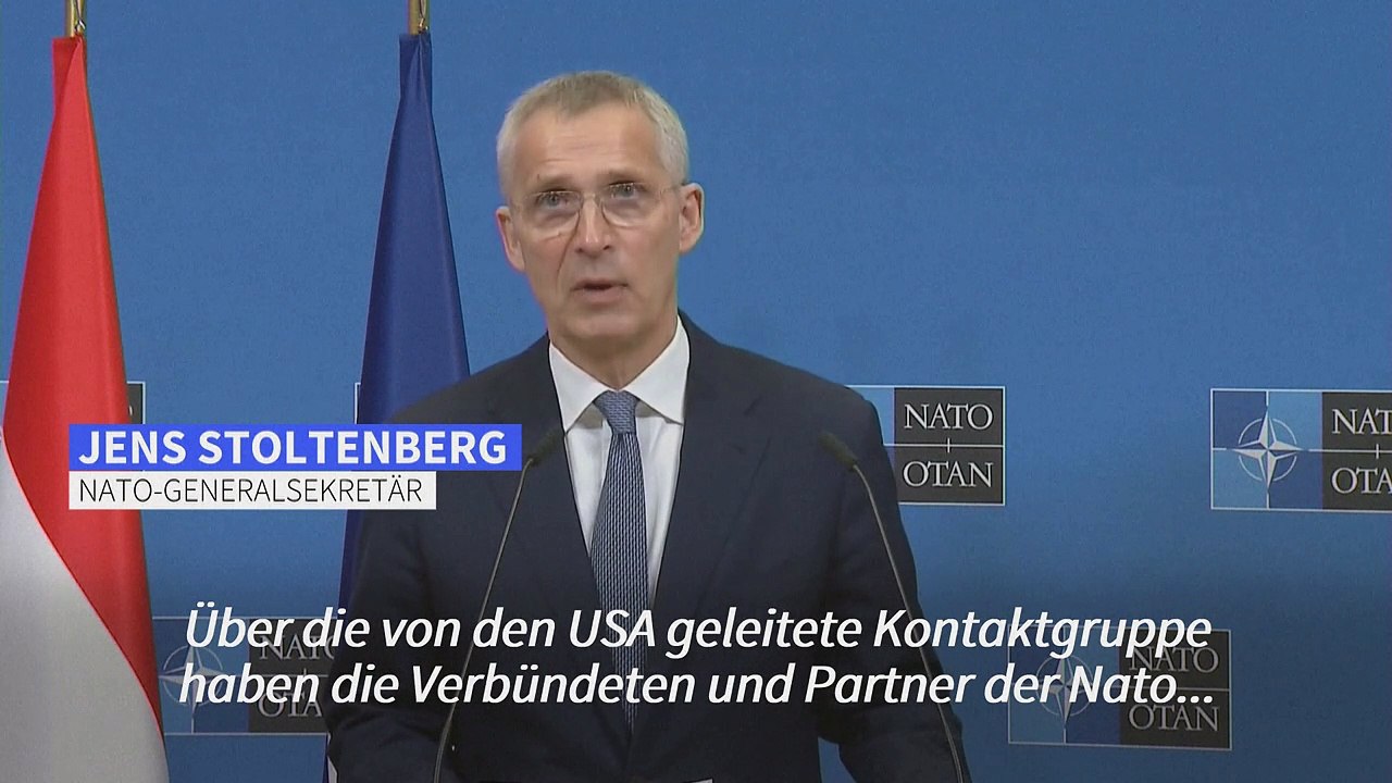 Stoltenberg: Nato-Länder haben der Ukraine 230 Panzer geliefert