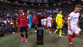 UEFA Europa League - QF - 1st Leg - Manchester United v Sevilla FC - Highlights