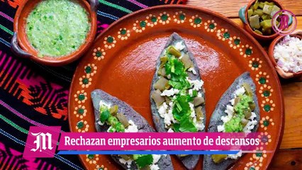 Muestran empresarios de Morelos rechazo a aumento en días de descanso