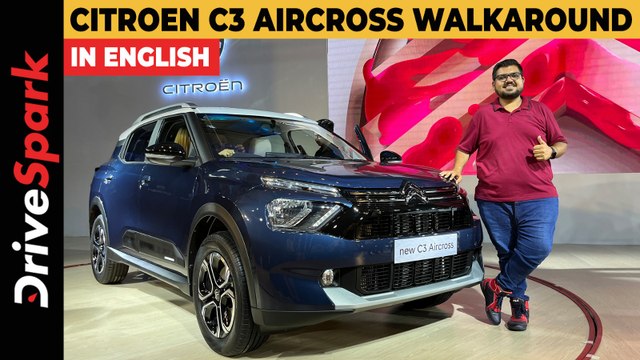 Citroen C3 Aircross Walkaround | Punith Bharadhwaj