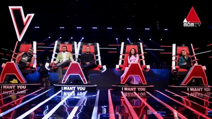 Cee Jay | Nidi Nathi Raya Pura (නිදි නැති රැය පුරා) | Knockouts - Ranking Chairs | The Voice SL