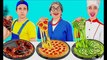 Me vs Grandma Cooking Challenge | Kitchen Hacks and Tricks by TeenTeam Challenge