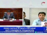 Caso Anguía: Pedro Castillo se negó a declarar virtualmente en Comisión de Fiscalización