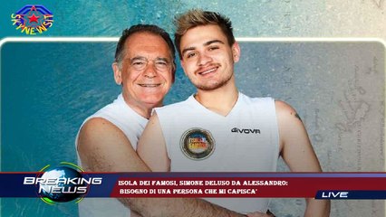 Isola dei Famosi, Simone deluso da Alessandro:  bisogno di una persona che mi capisca'