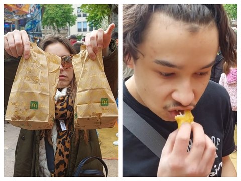 Foire de Nancy : un stand affirme vendre des nuggets comme chez McDo , on a fait un test à l'aveugle !