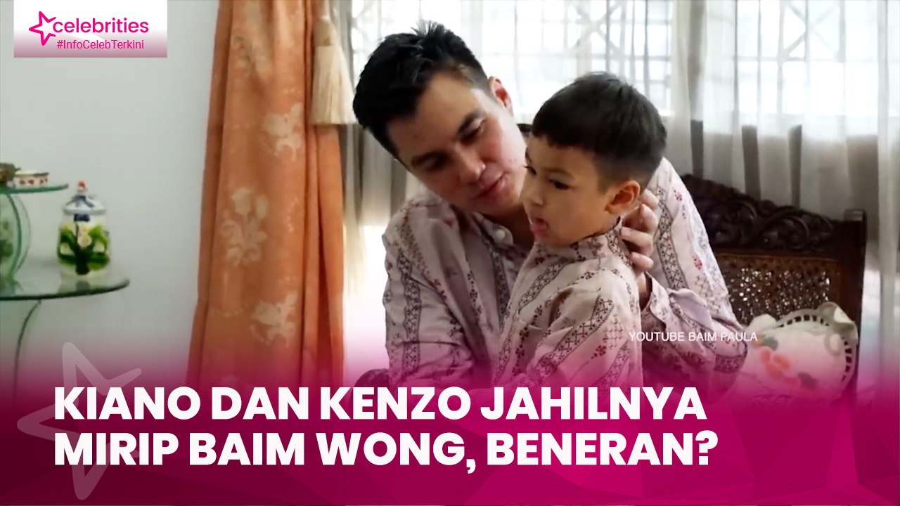 Kiano dan Kenzo Jahilnya Mirip Baim Wong, Beneran