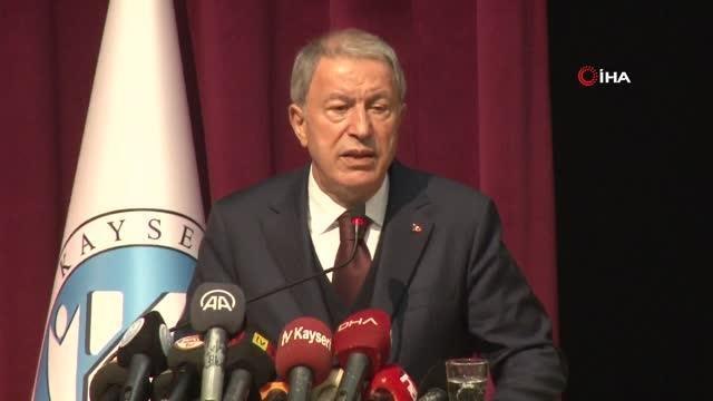 Bakan Akar: Ermenistan'ı destekleyenler dünya ve kendi tarihlerine bakarak utanmalıdır