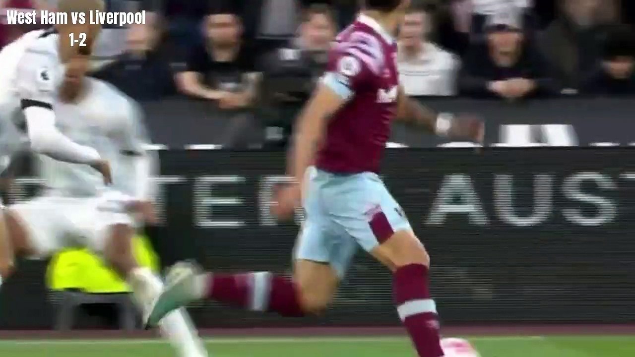 Liverpool Approach Top 4 After Beating West Ham 2-1