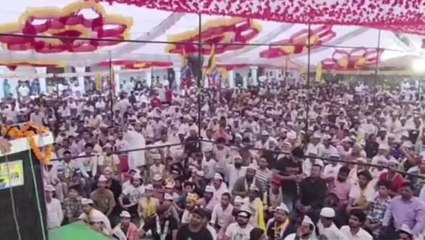 आम आदमी पार्टी के प्रत्याशी की जनसभा में उमड़ा सैलाब, भाजपा पर बरसे राज्यसभा सांसद