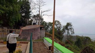 View of Hirakud dam from Gandhi minar Sambalpur Odisha