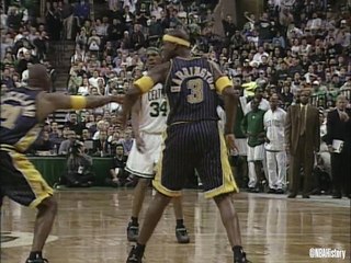 This Date in NBA History: Paul Pierce hits 3-pointer to end the 3rd quarter vs. IND in 2003