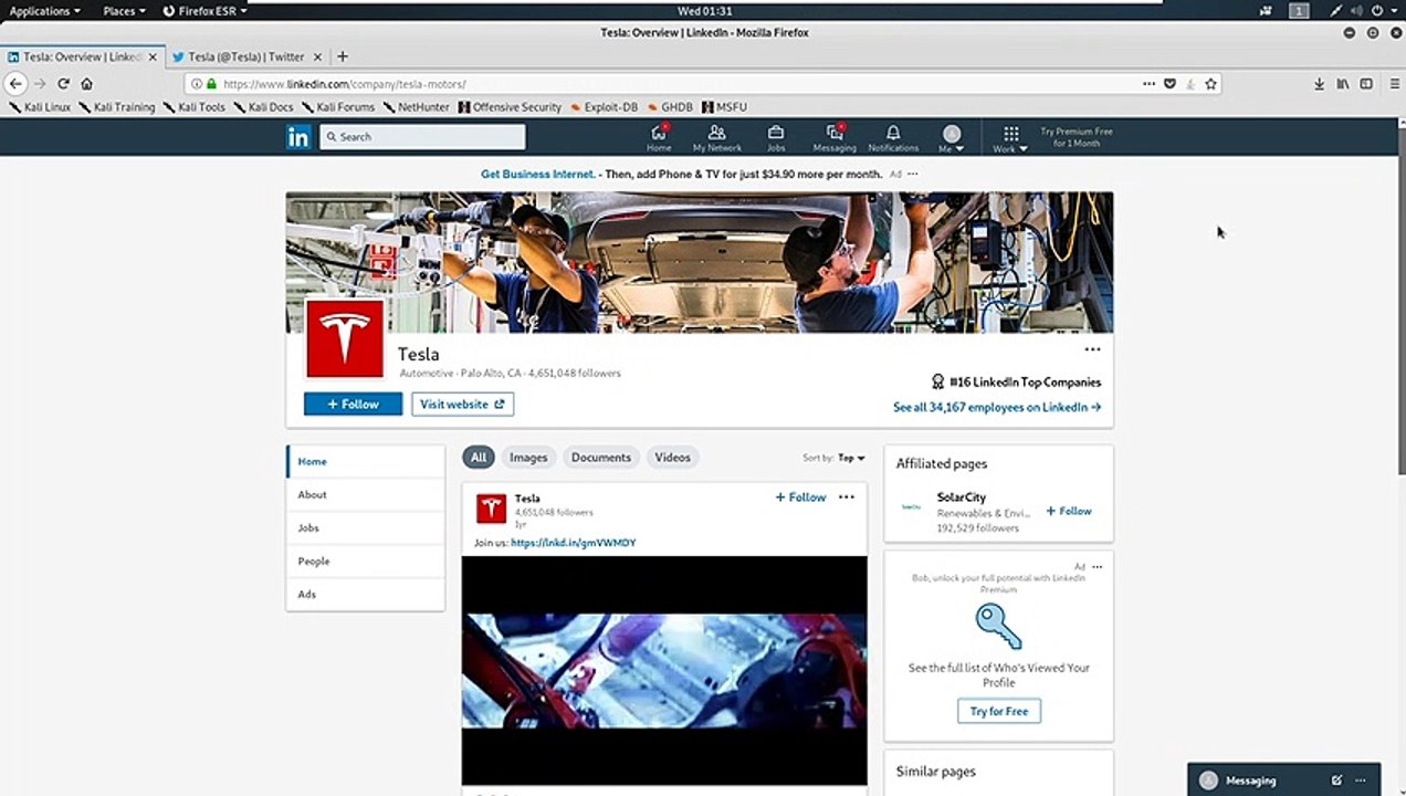 Security Academy Practical Ethical Hacking - Utilizing Social Media