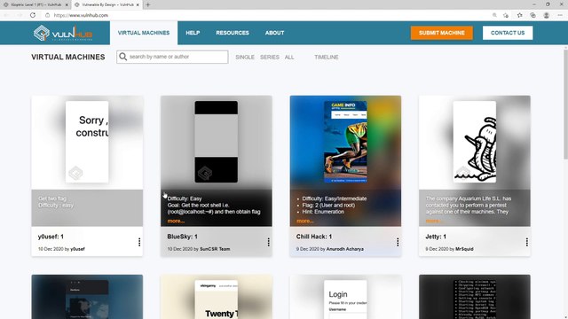 Security Academy Practical Ethical Hacking - Installing Kioptrix