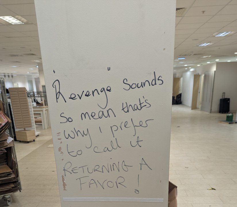 Inside Beales