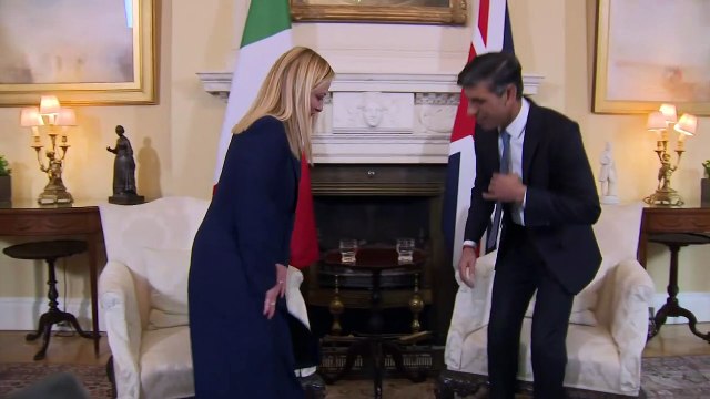 Sunak and Giorgia Meloni discuss Ukraine and migration