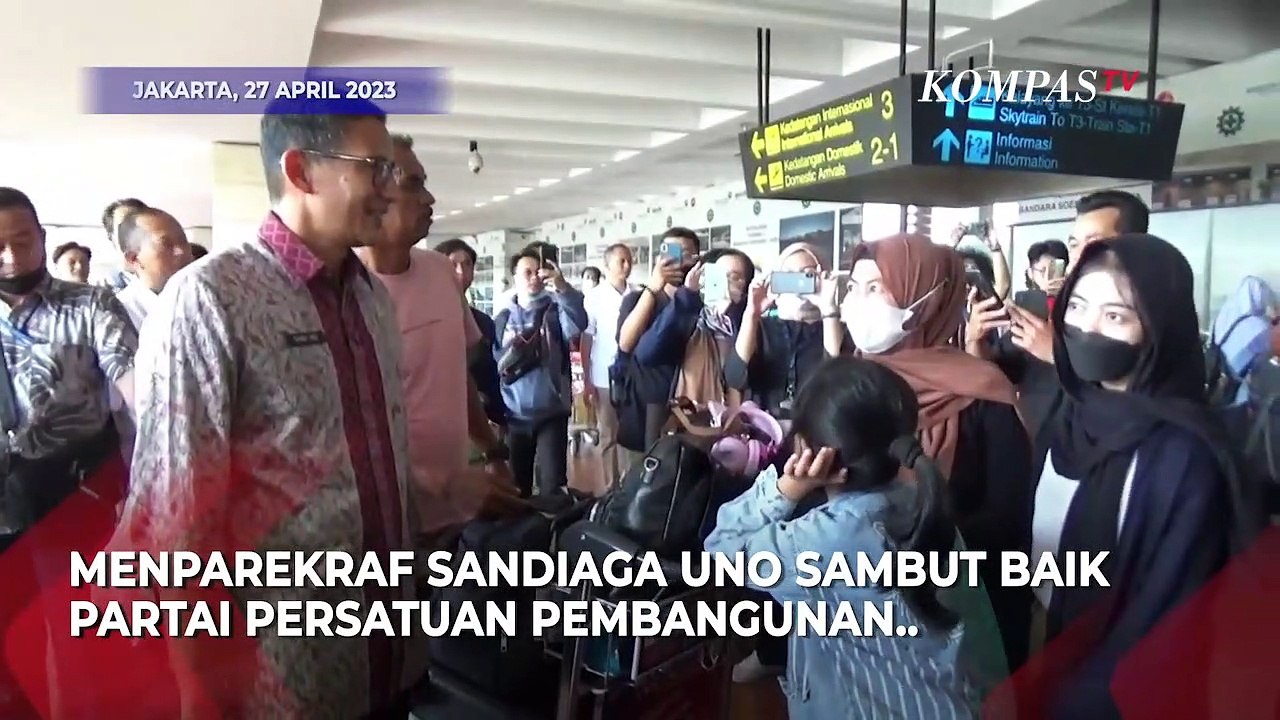 Sandiaga Uno Sambut Baik Langkah PPP Usung Ganjar di Pilpres 2024