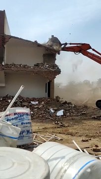 Video.... Ahmedabad : फतेवाड़ी में अवैध रूप से बनाए गए 36 निर्माणों को तोड़ा