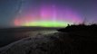 Los cielos de Nueva Zelanda fueron iluminados por las auroras australes en una impresionante ‘tormenta solar’