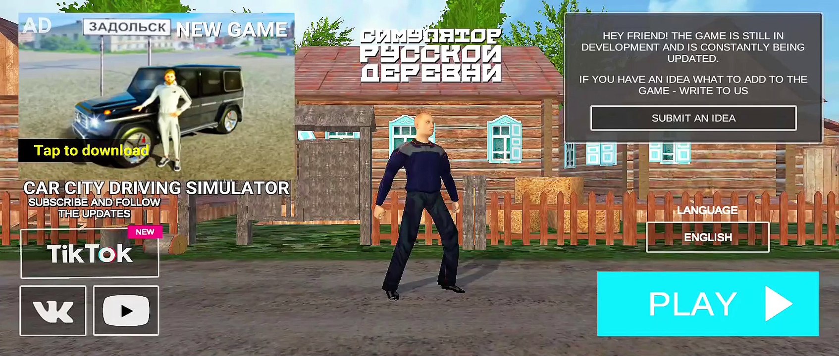 Russian Village game - Android games