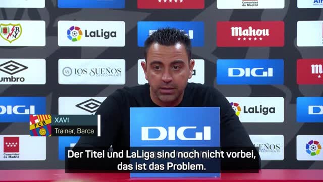 Xavi nach Niederlage: 'Sind natürlich frustriert'
