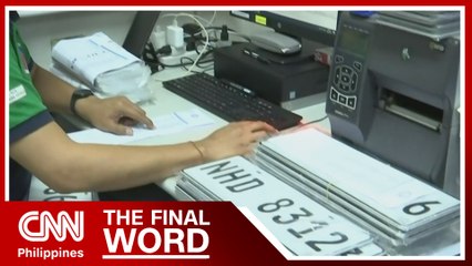 LTO: Do-it-yourself license plates not allowed