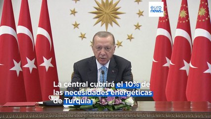 Erdogan y Putin celebran cooperación en la primera central nuclear de Turquía
