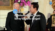 Güney Kore Cumhurbaşkanı Beyaz Saray’da Şarkı Söyledi