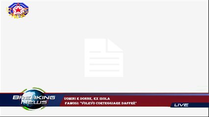 Uomini e Donne, ex Isola  Famosi: "Volevo corteggiare Daffrè"