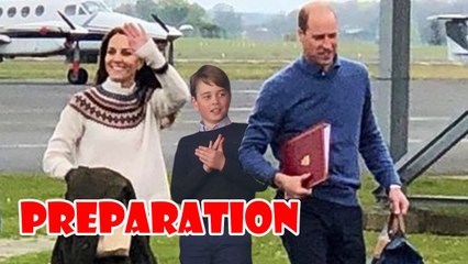 Kate Middleton's preparations for Prince George's big Coronation moment revealed