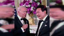 Güney Kore Devlet Başkanı Yoon, Beyaz Saray'daki akşam yemeğinde şarkı söyledi