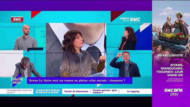 Débat tendu ce jeudi entre Estelle Denis et Daniel Riolo sur RMC .
