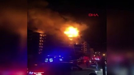 İzmir'de Folkart sitesini saran büyük yangın