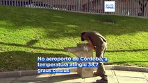 Temperaturas quase nos 40 graus em Espanha