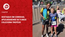 Apucaranense é campeã no sub-11 da Prova Rústica Tiradentes
