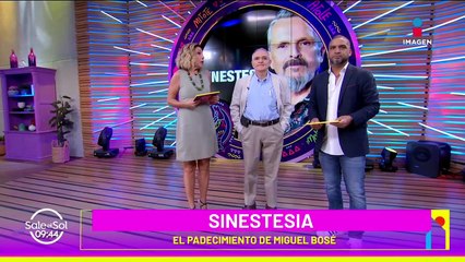 Sinestesia: La extraña enfermedad que Miguel Bosé padece