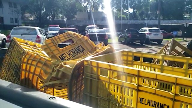 GDE prende homem em barracão por receptação de produtos furtados