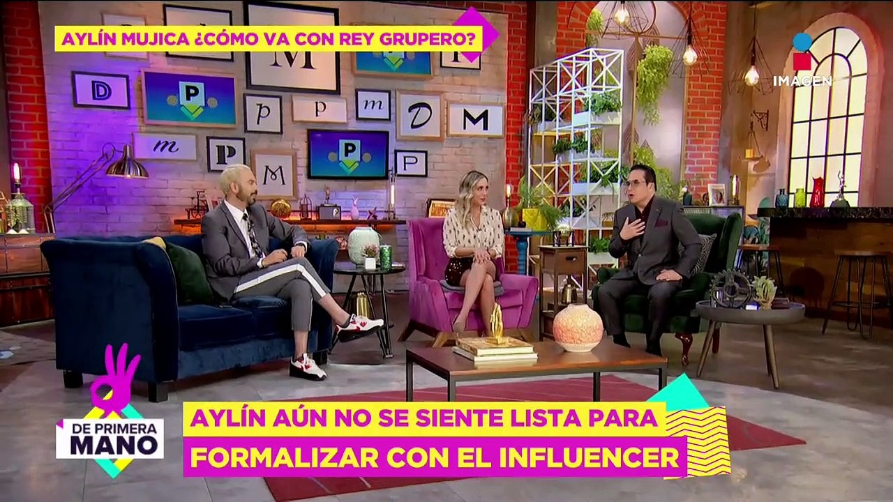 ¡Solo amigos! Aylín Mujica NO quiere formalizar su relación con Rey Grupero