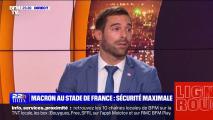 Julien Odoul (RN) sur l'action syndicale au Stade de France: "Dans notre démocratie, l'arbitre, c'est le peuple"